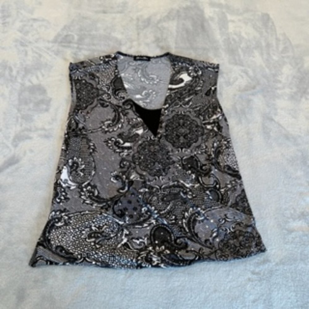 Brittany Black Women's Top Medium - Picture 4 of 11